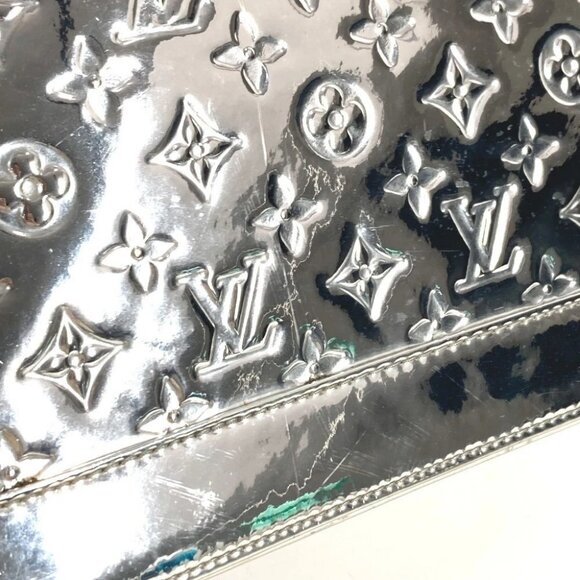 LOUIS VUITTON M95273 MonogramMiroir Alma GM Tote Bag Hand Bag Argent Silver - Picture 9 of 16